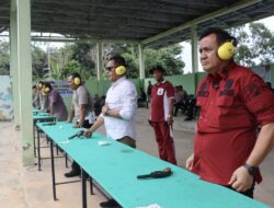 Asah Kemampuan Personel Sekaligus Sambut Hari Bhayangkara Ke-78, Polres Musi Rawas Gelar Lomba Menembak