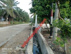 Bangunan Drainase di Desa Jajaran Baru II Terkesan Abaikan Kualitas 