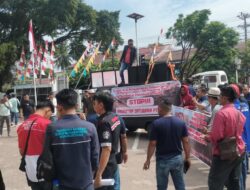 LSM dan Ormas  Gelar Aksi Unjuk Rasa Didinas Perhubungan