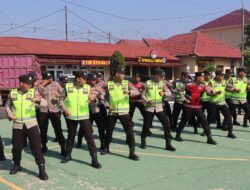 Sambut Pilkada Tahun 2024, Polres Musi Rawas Gelar Latihan Pengamanan Dalmas 