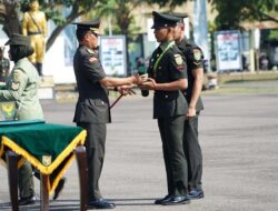 Pangdam II/Swj Mayjen TNI M Naudi Nurdika Lantik 141 Tamtama