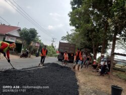 Peningkatan Jalan dari Simpang Periuk ke Simpang Terawas Kualiatasnya Diragukan 