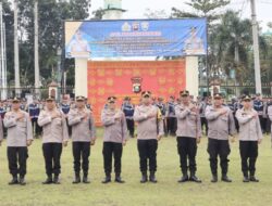 Hadapi Bencana Alam, Karhutlah serta Pilkada 2024, Polres Musi Rawas Gelar apel Gabungan Bhabinkamtibmas Zona II Wilayah Hukum Polda Sumsel