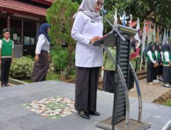 Kegiatan Sertijab Pengurus OSIS dan Eskul di SMA Negeri 2 Kota Lubuklinggau Sukses