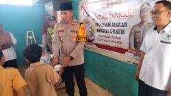 Jumat Berkah, Polsek Babat Toman Gelar Program Makan Bergizi Gratis 