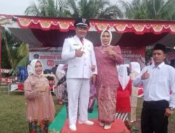 Kepala Desa Muara Tiku Pimpin Upacara HUT ke-80 RI dengan Khidma