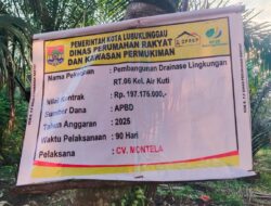 Dikonfirmasi Bangunan Drainase ,Diduga Pihak CV Montela Bungkam ,Ada Apa ?