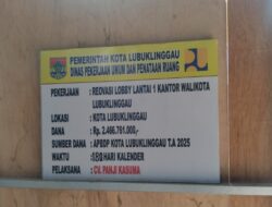 Kantor Walikota Kembali Habiskan Milyaran , Infrastruktur Masih Minim SPH pun Belum Terbayar Lunas 