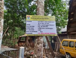 Baru Selesai Dikerjakan, Proyek Cor Beton Jalan Lingkungan di Air Kati Lubuklinggau Sudah Retak, Diduga Salah Sasaran