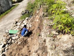 Pagar dan Talut Puskesmas “Maha Prana” Ambruk, Diduga Akibat Kualitas Konstruksi Buruk Lema Pengawasan