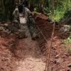 Drainase Air Kuti RT 04 bagaikan Siluman , Diduga Tampa Lantai Kerja 