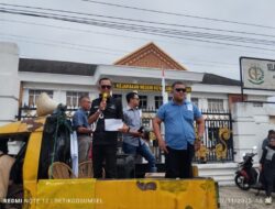 LSM Penjara Dan Masyarakat Gruduk Kantor Kejaksaan Desak Periksa Kadisdikbud