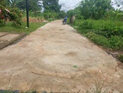 Proyek Baru Seumur Jagung, Sudah Retak dan Mengelupas, Pihak Kelurahan “Tutup Telinga”