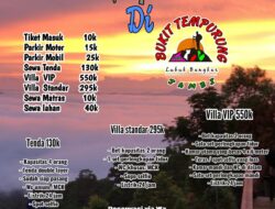 Bukit Tempurung Jambi Hadirkan Camping Ground Berfasilitas Lengkap di Tengah Tren Wisata Alam Nasional