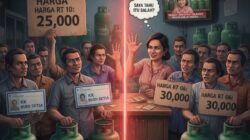Diskriminasi Elpiji di Selangit: Harga Gas Dibedakan Berdasarkan Alamat KK, Keadilan Sosial Terinjak di RT 10 Budi Setia!”