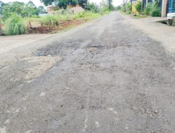 Menjelang Lebaran, Proyek Tampal Sulam Jalan di Lubuklinggau Mulai Rusak Lagi
