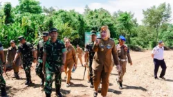 Perkuat Pertahanan Wilayah, Pangdam II/Sriwijaya Tinjau Progres Pembangunan Yonif TP 947/Pangeran Amin di Musi Rawas