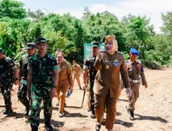 Perkuat Pertahanan Wilayah, Pangdam II/Sriwijaya Tinjau Progres Pembangunan Yonif TP 947/Pangeran Amin di Musi Rawas