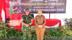 Perkuat Sinergi Pertahanan dan Daerah, Bupati Musi Rawas Sambut Kunjungan Kerja Pangdam II/Sriwijaya