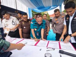 Polres Musi Rawas Musnahkan 2 Kilogram Sabu Hasil Tangkapan
