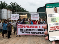 Dikonfirmasi AMDAL PT SKM Justru Dibalas Jawaban ‘Muter’, Nomor WhatsApp Jurnalis Kini Malah Diblokir