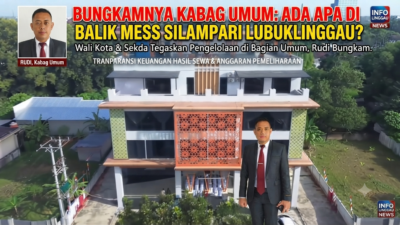 BUNGKAMNYA KABAG UMUM PERTEGAS KABUT GELAP PENGELOLAAN ASET: ADA APA DIBALIK MES SILAMPARI LUBUKLINGGAU?