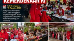 Semarakkan HUT ke-81 RI, Warga RT 07 Taba Lestari Gelar Berbagai Lomba dan Perkuat Kebersamaan