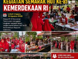 Semarakkan HUT ke-81 RI, Warga RT 07 Taba Lestari Gelar Berbagai Lomba dan Perkuat Kebersamaan