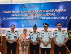 Lepas dengan Doa, Lanjutkan Pengabdian: Pejabat Lapas Narkotika Muara Beliti Resmi Emban Amanah sebagai Kepala Rutan di Bengkulu
