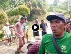 Perkokoh Tridharma dan Kepedulian Sosial, Warga Desa Suka Karya Kembali Gelar Gotong Royong