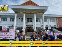 Ada Apa Kasus PMI kota Lubuklinggau ,Kejari Lalai Tuntaskan Dugaan Korupsi BPPD