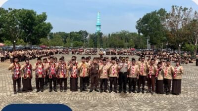 Perkuat Semangat Kepramukaan, Lapas Narkotika Muara Beliti Hadiri Upacara Hari Pramuka ke-65