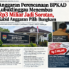 Anggaran Perencanaan BPKAD Lubuklinggau Menembus Rp3 Miliar Jadi Sorotan, Kabid Anggaran Pilih Bungkam