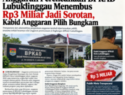 Anggaran Perencanaan BPKAD Lubuklinggau Menembus Rp3 Miliar Jadi Sorotan, Kabid Anggaran Pilih Bungkam
