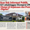Abaikan Hak Informasi Publik, BPKAD Lubuklinggau Disemprot GPPR11: “Aksi Damai di Kejaksaan dan Pemkot Siap Digelar!”