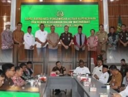 Kejari Lubuk Linggau Gelar Rapat PAKEM, Perkuat Koordinasi Jaga Kerukunan Umat Beragama