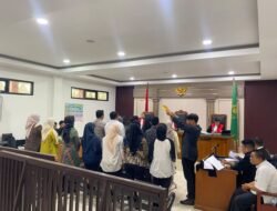 Sidang Dugaan Pungli Kepala BKPSDM Muratara, 15 Saksi Dihadirkan