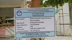 Proyek Revitalisasi SDN 80 Lubuklinggau Senilai Rp1,1 Miliar Disorot, Kualitas Pengerjaan Diduga Asal-Asalan