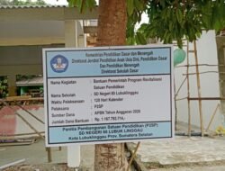 Proyek Revitalisasi SDN 80 Lubuklinggau Senilai Rp1,1 Miliar Disorot, Kualitas Pengerjaan Diduga Asal-Asalan