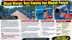JEMBATAN “BESI KOPONG” RP10 MILIAR: DPUPR LUBUKLINGGAU DIDUGA MAIN MATA, UANG RAKYAT HABIS SIA-SIA!