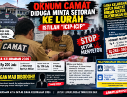 : Aksi “Icip-Icip” Oknum Camat Dibongkar Aktivis, Walikota Dituntut Tindak Tegas!