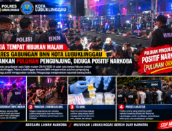 Razia Gabungan di Lubuklinggau: Puluhan Pengunjung Tempat Hiburan Malam Diamankan Positif Narkoba